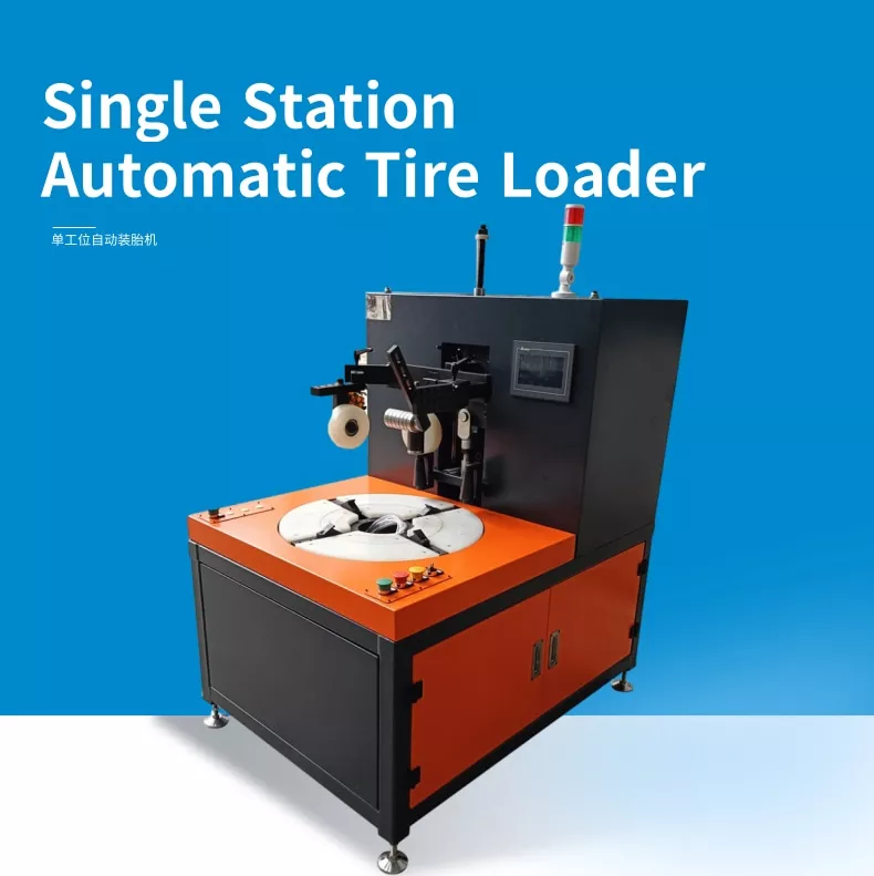 Simplex automatic tire loader