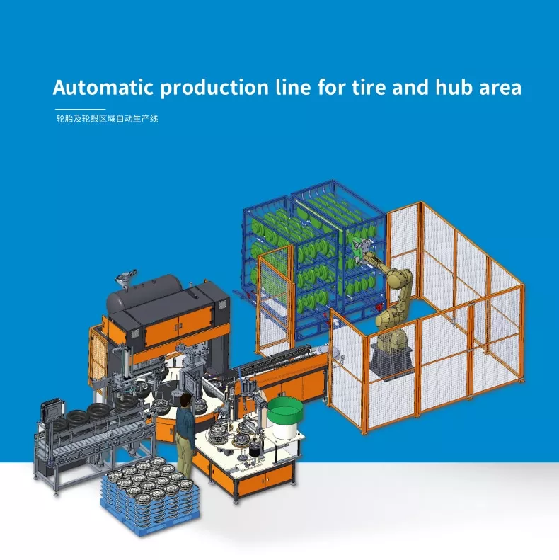 Tire Mounting & Inflating Machine Solution
