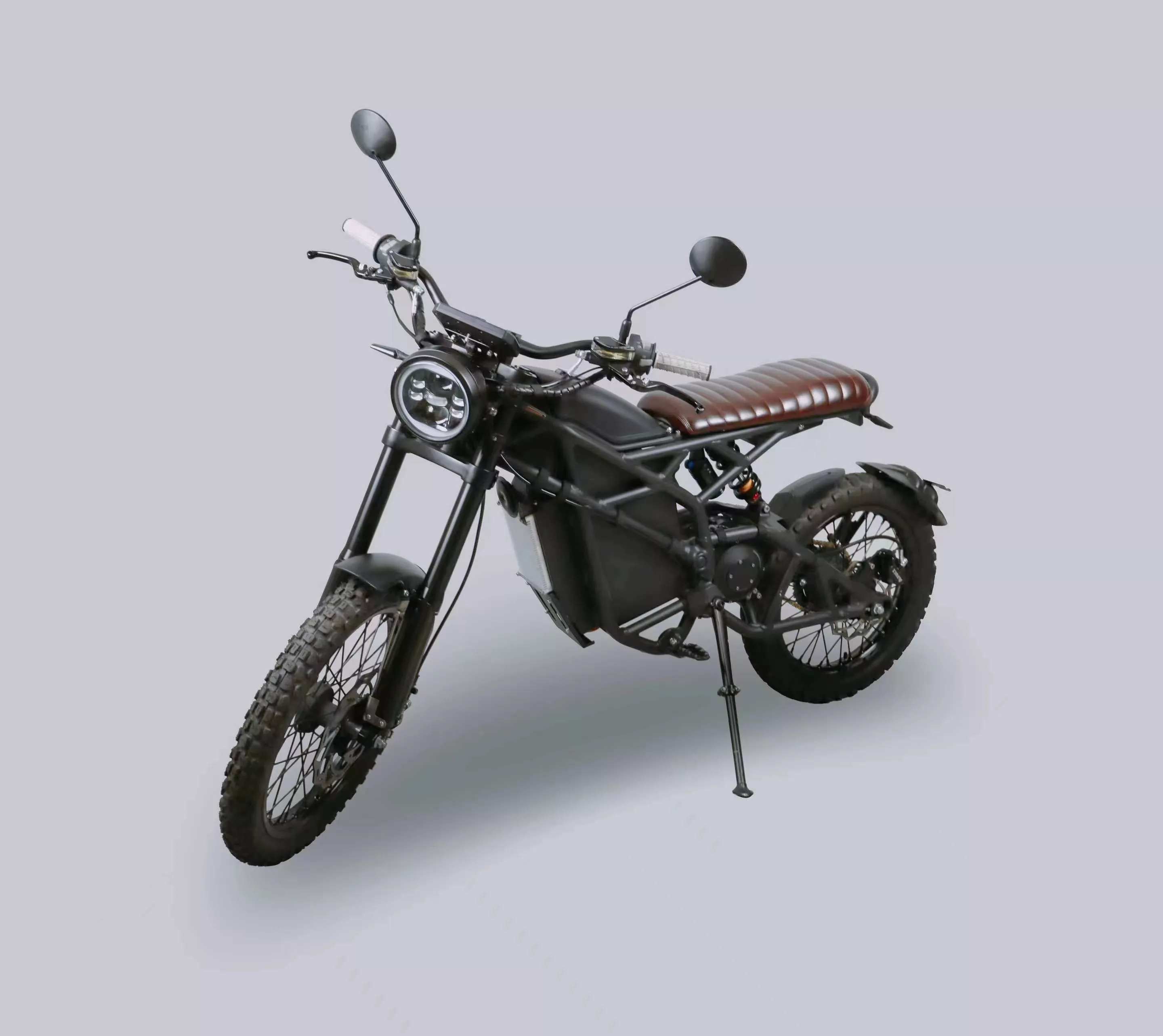 Electric Vintage Motorcycle